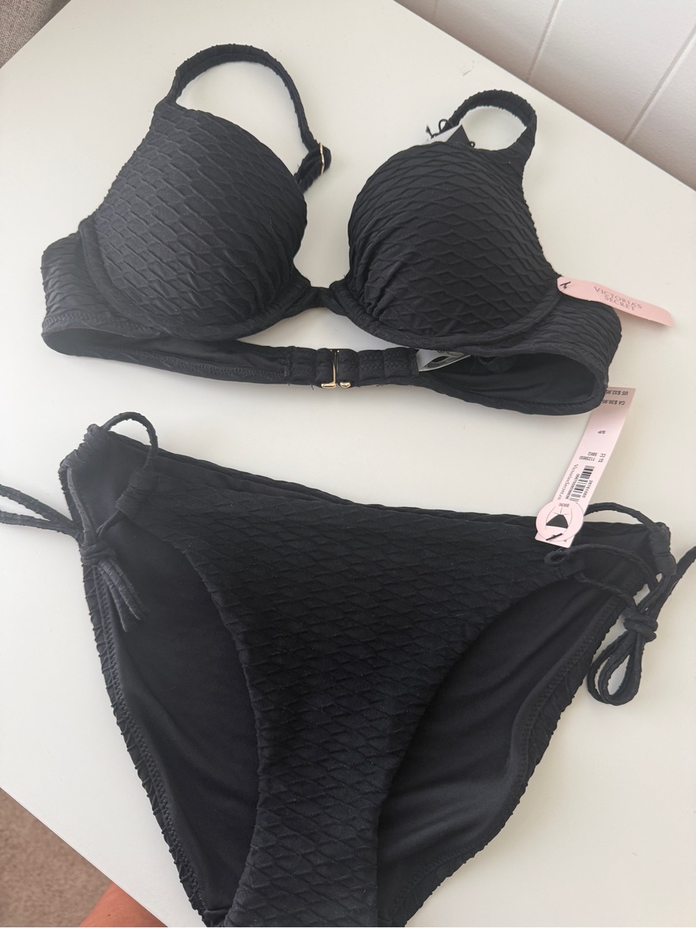 Victoria's Secret Black Bikini 32B/S